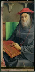 ベサリオン枢機卿の肖像（1402-72）c.1475